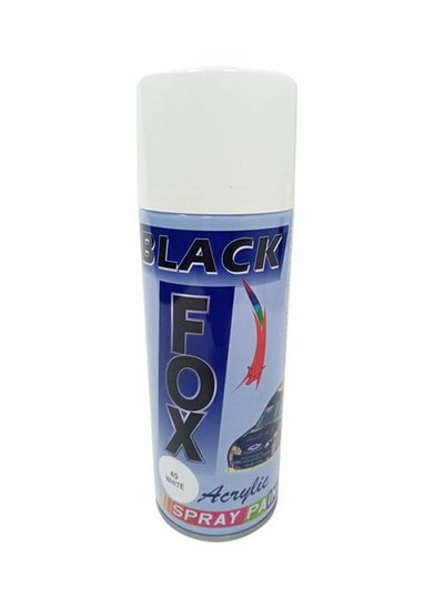 Buy Premium Quality Multi Purpose Car Spray Paint Black Fox White Color in Saudi Arabia