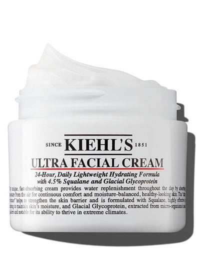 Buy Ultra Facial Cream 125ml, 24 Hour, Daily Lightweight Hydrating Formula with 4.5% Squalane and Glacial Glycoprotein in UAE