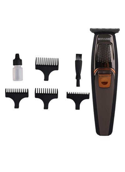 Buy Rechargeable Hair Clipper With Carbon Stainless Steel Blade Continuous 3 Hours Working Featured With LCD Display, USB Charging, High-Speed Motor And Cordless Functionality Travel-Friendly Hair Clipper in UAE