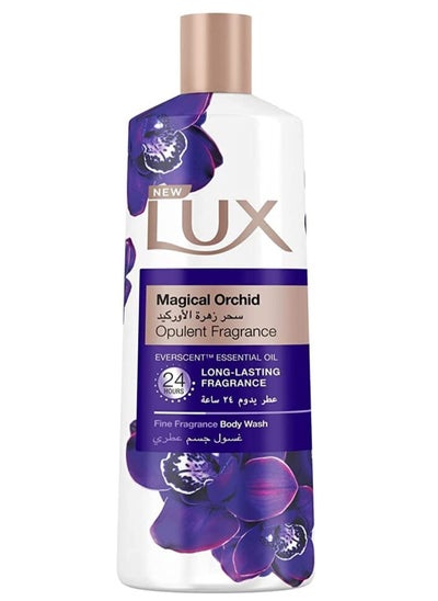 Buy Lux Perfumed Body Wash Magical Orchid for 24 Hours Long Lasting Fragrance 500ml in Saudi Arabia