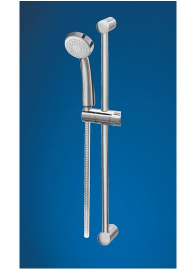 Buy Aqua Shower Set 3 Function Without Soap Holder And 1.5 M Hose Chrome 6051 in Egypt