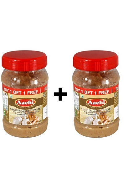 Buy Aachi Ginger & Garlic Paste (B1G1 Offer) - 200 Gms in UAE