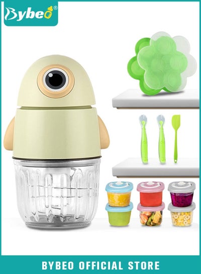 Buy 13-in-1 Baby Food Maker, Babies Foods Processor Gift Sets for Infant Fruit, Vegetables, Meat, Toddler Foods Blender with Baby Food Containers, Freezer Tray, Silicone Spoons and Spatula in UAE