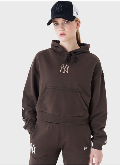 اشتري New York Yankees Mlb Cropped Hoodie في الامارات