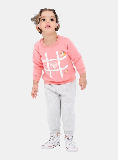 Girl Baby Inner Baby Girl Inner Fleece the Space XO Print Winter Pajama Set price in ...