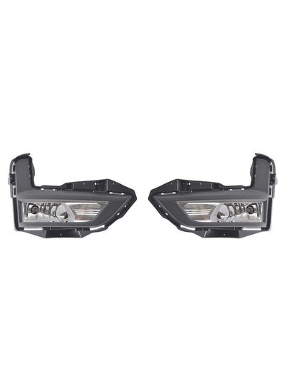 Buy DLAA Pack of 2 NS830 Fog Lamp Suitable for Rogue | X-Trail 2017-On with Wires and Switch in UAE