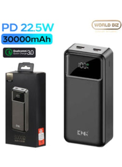 اشتري KPg-302 30,000mAh Power Bank – Ultra High Capacity Portable Charger for On-the-Go Power في الامارات