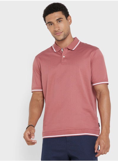 Buy Erwen  Textured Polo in UAE