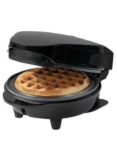 Buy Mini Waffle Iron for Classic Waffles, 550W, Non-Stick Coating, Black in UAE