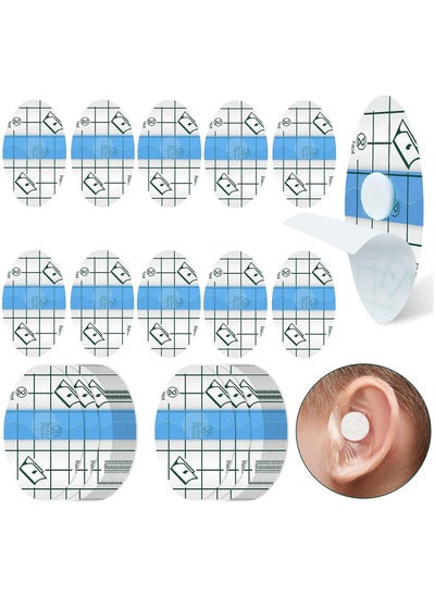 Buy 60pcs Ear Covers for Shower, Waterproof Ear Protectors Disposable Ear Stickers Newborn Ear Plugs Baby Ear Protection for Bath Swimming Surfing Showering Snorkeling Water Sports for Kids in Saudi Arabia