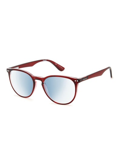 Buy Unisex Reading Glasses - Pld 0028/R/Bb Burgundy 51 - Lens Size: 51 Mm in Saudi Arabia