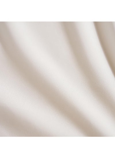 Buy Elegance Fitted Sheet 200X200+33Cm - Cream in UAE