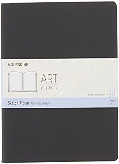 Buy Moleskine Square Art Plus Cahier Sketch Album Black by Moleskine Paperback in UAE