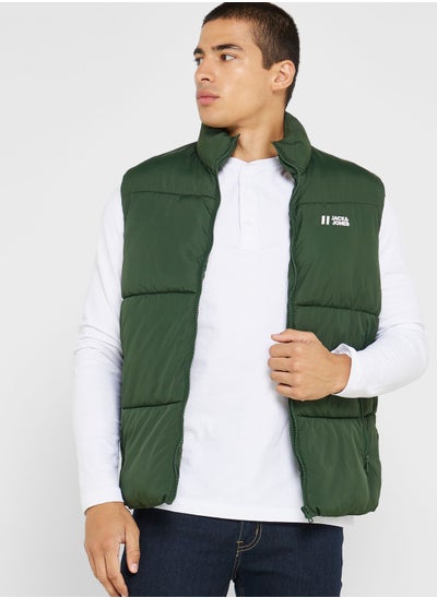 Buy Zip Through Puffer Gilet in UAE