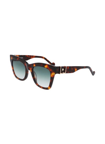 Buy Full Rim Acetate Modified Rectangle Sunglasses LJ746S 5022 (213) in Saudi Arabia