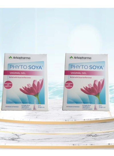 Buy 2-Piece Phyto Soya Feminine Care Gel in Saudi Arabia