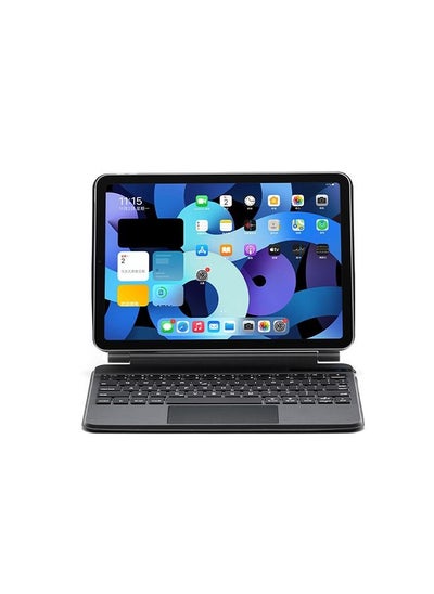 Buy I win Wireless Magic Keyboard for iPad Arabic + English-Black-iPad Pro 12.9 inch in Saudi Arabia