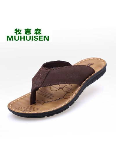 Buy 2024 Mens Summer Dual-Use SandalsSandals 731 Brown Sandals 731 Brown in UAE