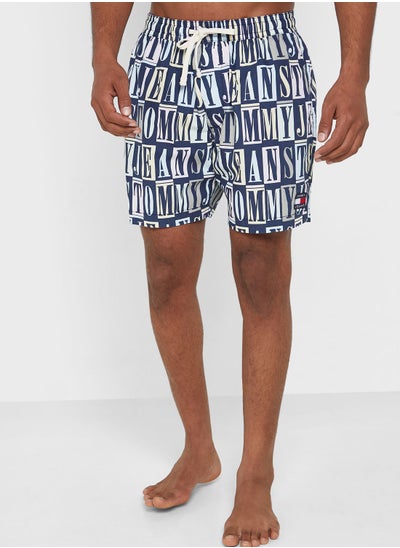 Buy Aop Print Beach Shorts in UAE