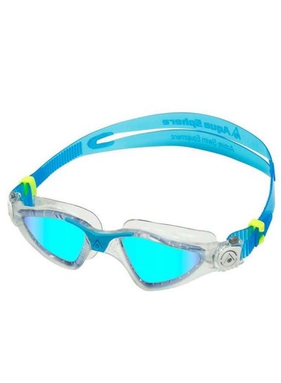 Buy Aquasphere Kayenne Adult Swimming Goggles Clear Turquoise in UAE