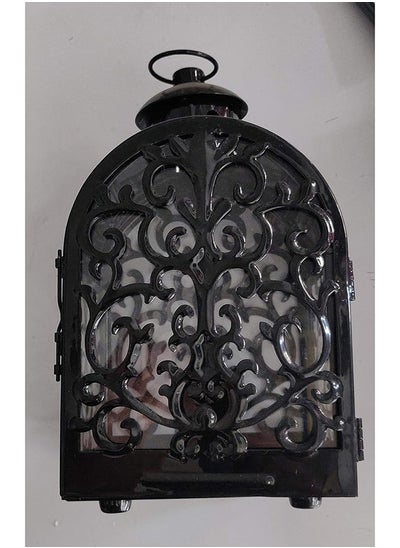 Buy Ramadan Metal Lantern (24Cm  Black) in Egypt