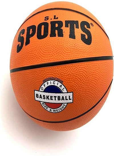 Buy Sports rubber basketball -made for indoor and outdoor basketball games in Saudi Arabia