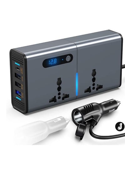 Buy "New Versatile 200W DC/AC Inverter – Power Your Devices On the Go" in UAE