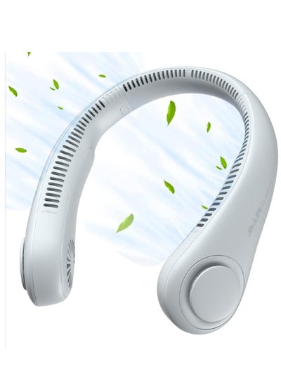 اشتري Portable Neck Fan S2-0350 White في الامارات