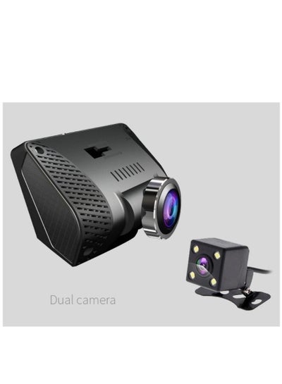 Buy Front, Inside And Back Of The Car Three Lens HD Dash Recorder in Saudi Arabia