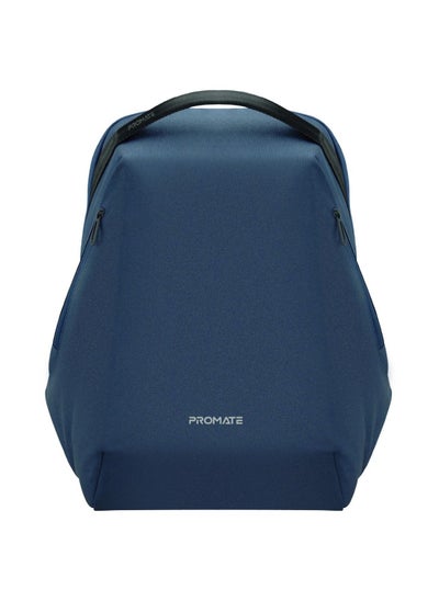 اشتري Promate Travel Laptop 15.6 Inch Backpack, Water Resistant, Eco-Friendly Material, Padded Shoulder Straps and USB Charging Port, EcoPack-BP في السعودية