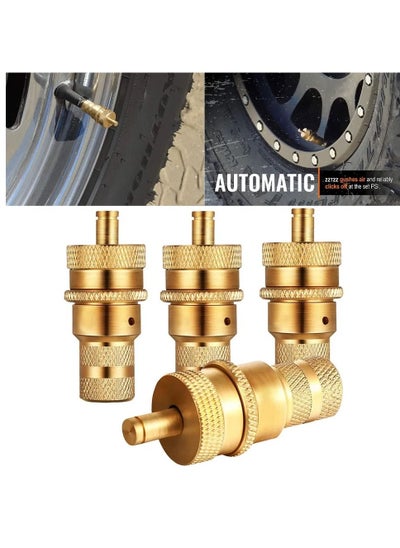 Buy Brass Automative Tyre Deflotar Quick Deflate Head Offroad Tyre in Saudi Arabia