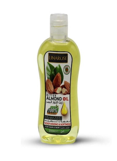 Buy Original Bitter Almonds Oil 200 ml 100% Pure in Saudi Arabia