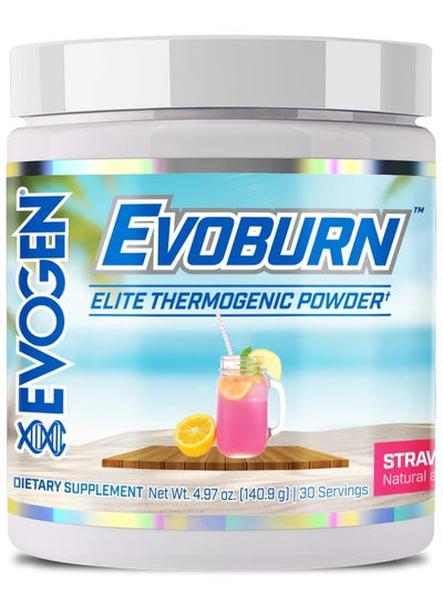 Buy EvoBurn Elite Thermogenic Strawberry Lemonade 30 Servings 140.9g in UAE