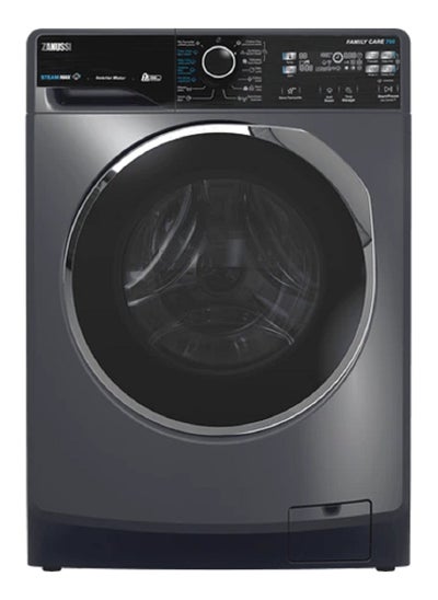 Buy Zanussi Steammax Inverter Washing Machine, 7 Kg, Dark Grey - ZWF7221DL7 in Egypt