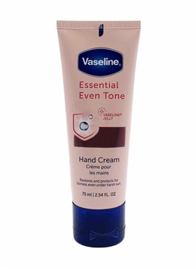 Buy Essential Even Tone Hand Cream For fresh Moisturized Skin 75 ML in UAE