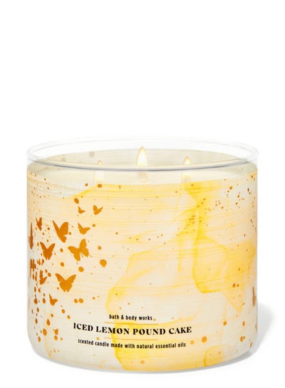 Bath and Body Works, White Barn 3-Wick Candle w/Essential Oils - 14.5 oz -  2021 Core Scents! (Mahogany Teakwood High Intensity)