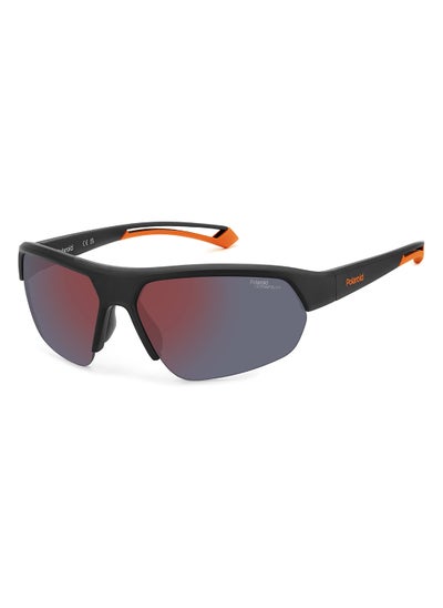 Buy Unisex Polarized Rectangular Sunglasses - Pld 7048/S Black Millimeter - Lens Size: 65 Mm in Saudi Arabia