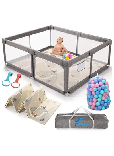 Buy Picacio Useful Baby Playpen Wide Versatile Baby Playpen for Babies and Toddlers Stylish Playpen in UAE