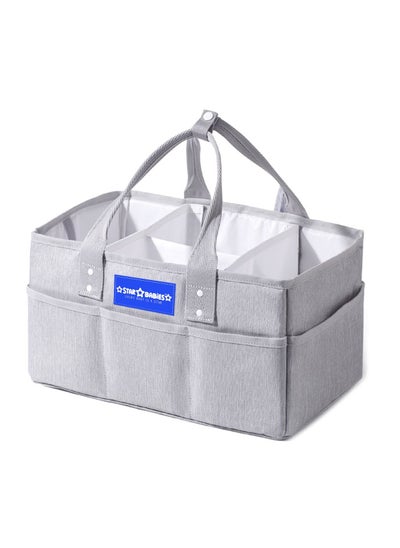 اشتري Star Babies - Diaper Caddy Organizer NEW - Grey في الامارات