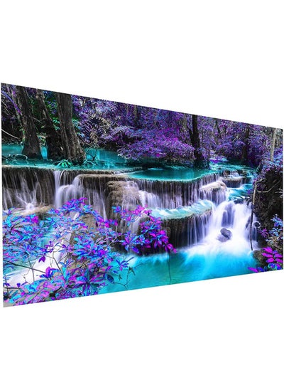 Buy KASTWAVE 5D Diamond Painting Kits DIY Large Waterfall Full Round Drill (35.5 x 15.7 inch) Crystal Rhinestone Embroidery Pictures Arts Paint by Number Kits Diamond Painting Kits for Home Wall Decor in Saudi Arabia