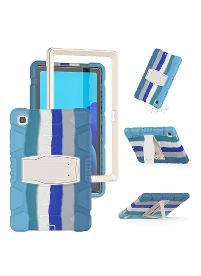 اشتري Gulflink Back Cover Protect Case for SAMSUNG Tab A7 T500/T505/T507/T505N 10.4 inch colourful blue في الامارات