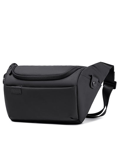 Buy Y00565 Water Resistant Anti Theft Crossbody Chest Sling Bag - Black in Egypt
