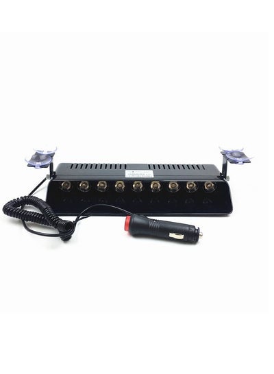 Buy LED flash, 2 multi-colours, strong lighting, 9 LEDs, suitable for all cars in Egypt