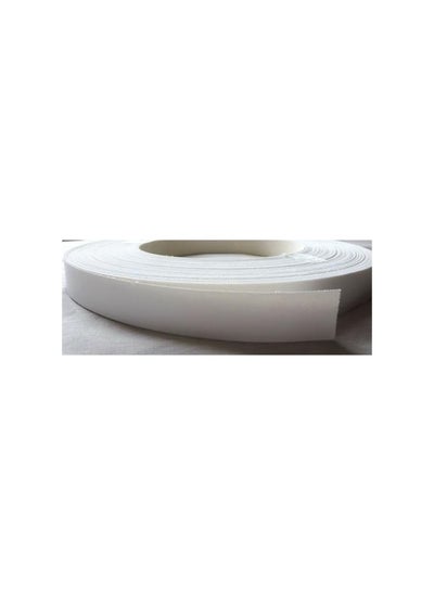 اشتري P.V.C. Mouldingtape White 0.4 x 22Mm x 100 Meter Decorative Strip For Mirror Ceiling Floor Cabinet Wardrobe Home Décor في الامارات