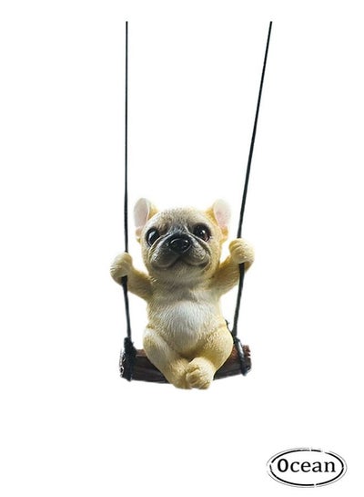 اشتري Rear View Mirror Hanging Accessories Of French Bulldog في السعودية