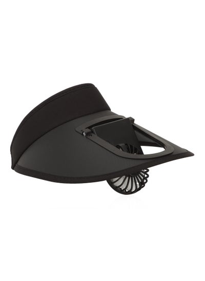 Buy Sun Visor Hats with Fan, WVisor with Built-in Fan 2 in 1 Fan Visor Hat Outdoor Cooling Hat Portable Fan Hat Adjustable Visor Fan Sun Protection Hat with 3 Temp Modes for Women Travel UPF 50+ in UAE