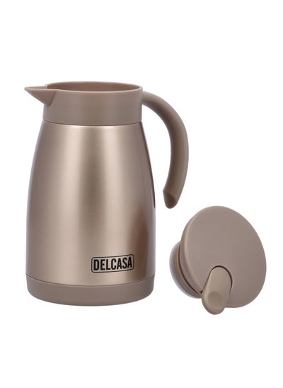 Buy Stainless Steel Coffee Pot Double Wall Flask DC2131 in UAE