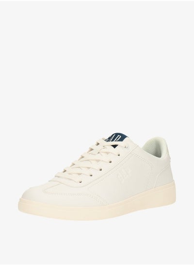 Buy Women's Solid Sneakers with Lace-Up Closure in UAE