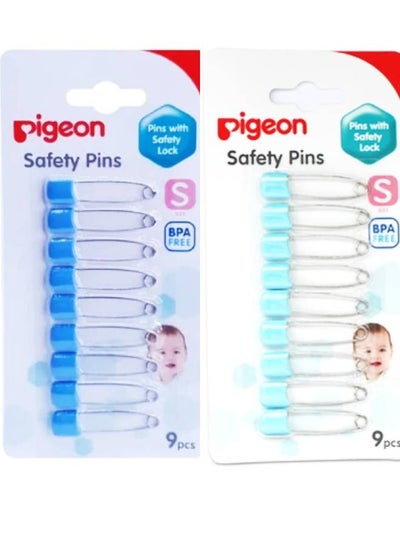 Buy Safety Pins, 9 Pieces Assorted in UAE