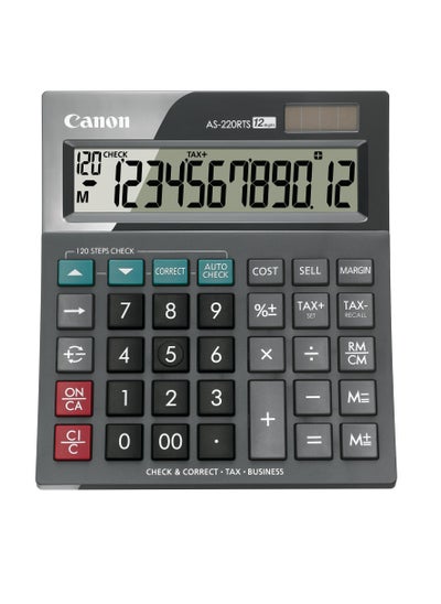 Buy Canon 12 Digit Desktop Calculator AS-220RTS in Egypt